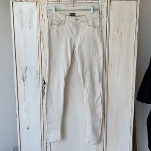 Mothers jeans The Looker off white. Sz 27